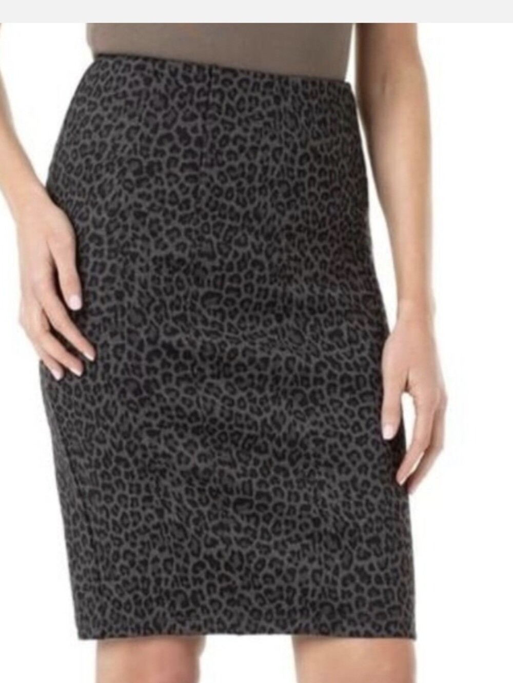Liverpool Cheetah Print Pencil Skirt NWT Size 16W